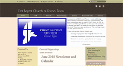 Desktop Screenshot of fbcfriona.com